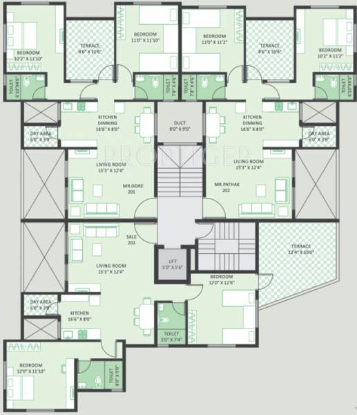 Images for Cluster Plan of Darode Jog Alok