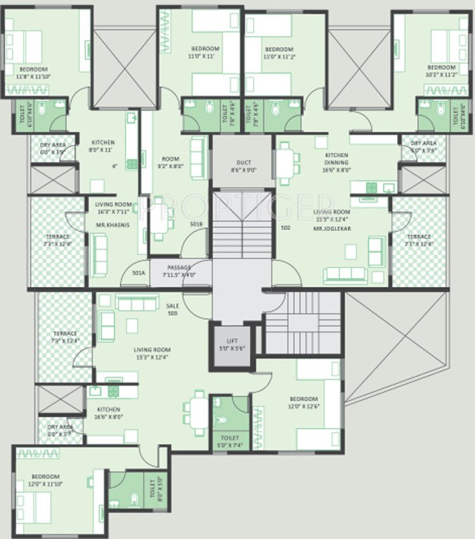 Images for Cluster Plan of Darode Jog Alok