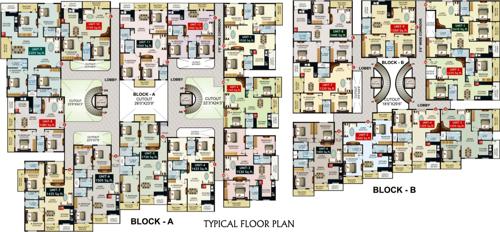  hills Images for Cluster Plan of Avani Hills
