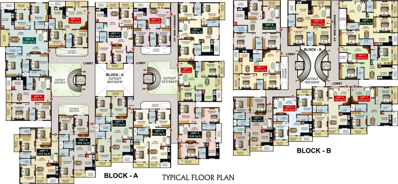  hills Images for Cluster Plan of Avani Hills