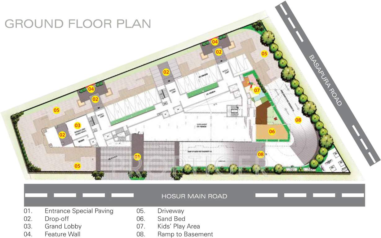  essenza Images for Cluster Plan of Sumadhura Essenza