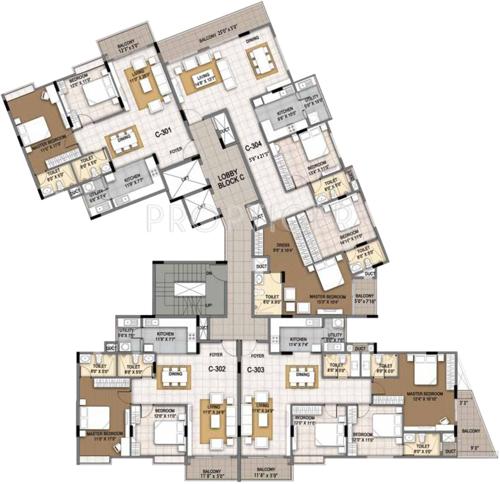  essenza Images for Cluster Plan of Sumadhura Essenza