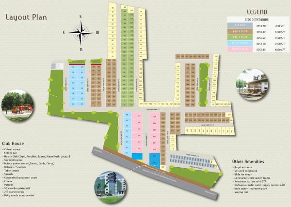 Images for Layout Plan of MS Sunny Green Woods