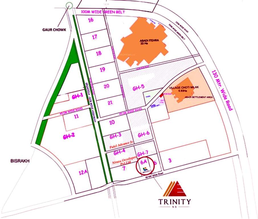  trikaya golf ville Images for Location Plan of Urbainia Trikaya Golf Ville