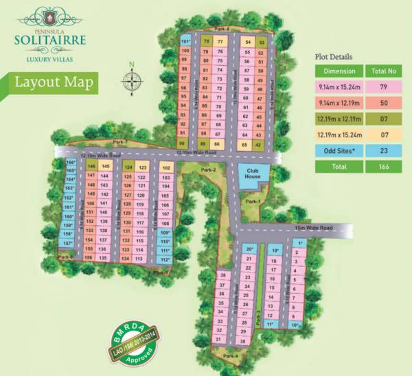  solitaire Images for Layout Plan of Peninsula Solitaire