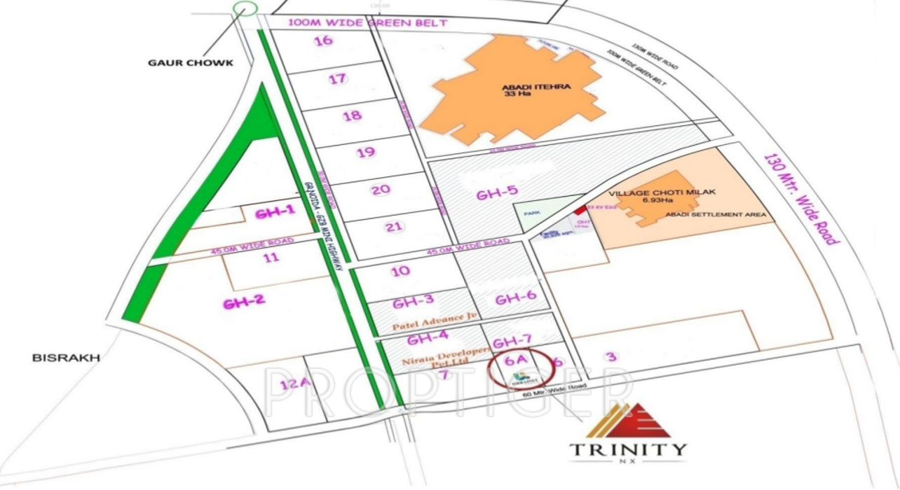 trinity Images for Location Plan of Urbainia Trinity