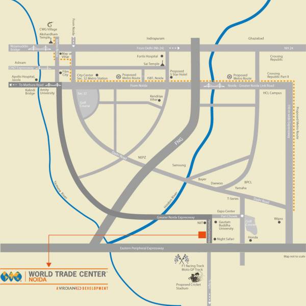 Images for Location Plan of Viridian WTC Riverside Residences