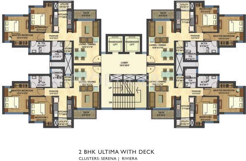  casa bella Images for Cluster Plan of Lodha Casa Bella