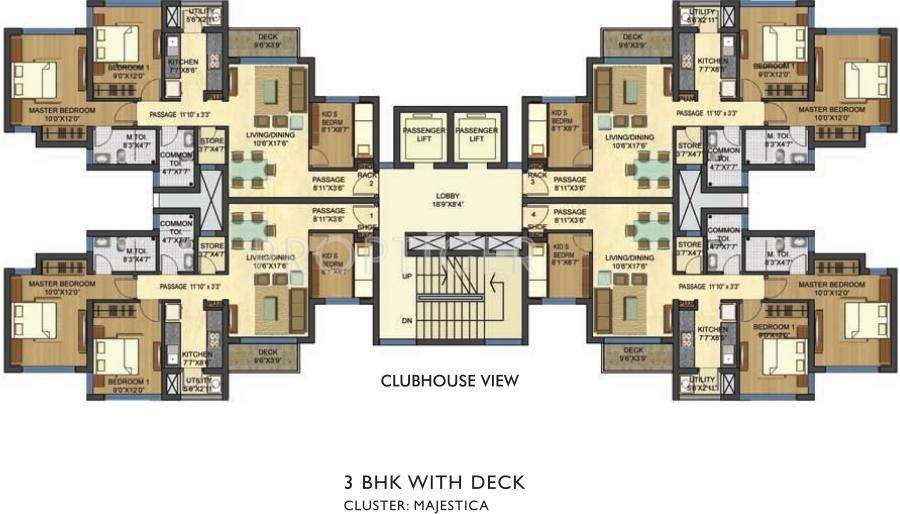  casa bella Images for Cluster Plan of Lodha Casa Bella