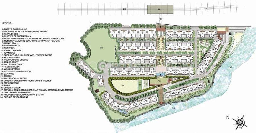  casa bella Images for Master Plan of Lodha Casa Bella