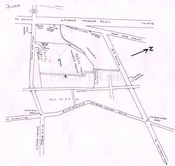 Images for Location Plan of Pailan Bengal Pailan Park