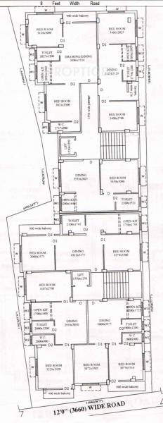 Images for Cluster Plan of SS Saswata Appartment