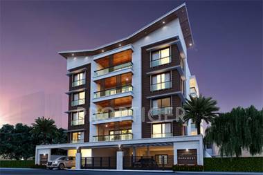 Elevation veracious-builders park-west Elevation