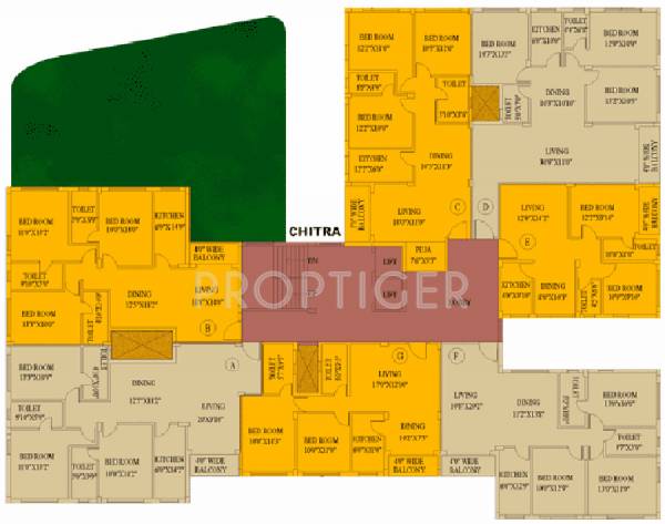 Images for Cluster Plan of Daffodil Group Duke Residency Images for Cluster Plan of Daffodil Group Duke Residency