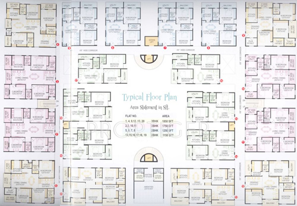Images for Cluster Plan of Sreemitra Jewel