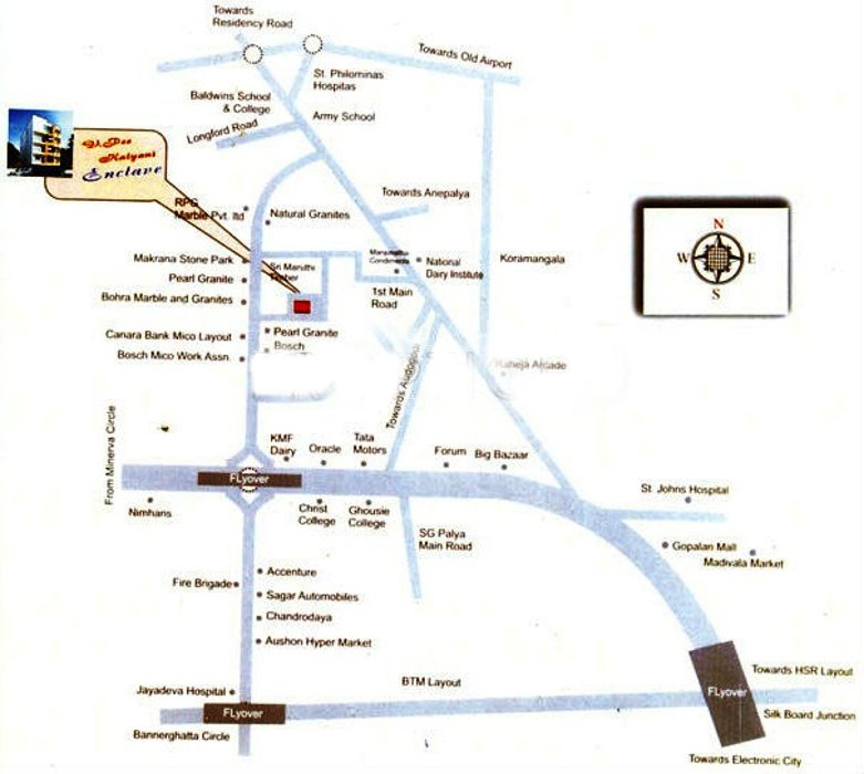 Images for Location Plan of Yashaswini VP Kalyani Enclave