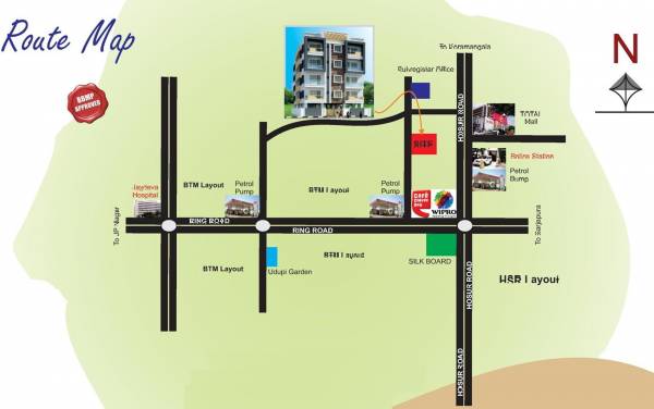 Images for Location Plan of Yashaswini Vinayaka Enclave
