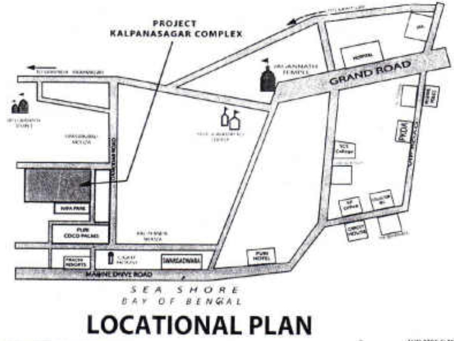 Images for Location Plan of Kalpana Sagar Complex