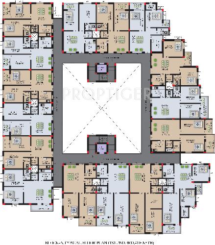 Images for Cluster Plan of Kalpana River View river-view Images for Cluster Plan of Kalpana River View