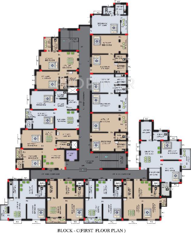 river view Images for Cluster Plan of Kalpana River View