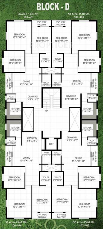 tower Images for Cluster Plan of GDS Tower