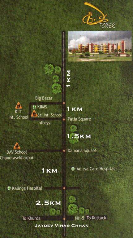 tower Images for Location Plan of GDS Tower