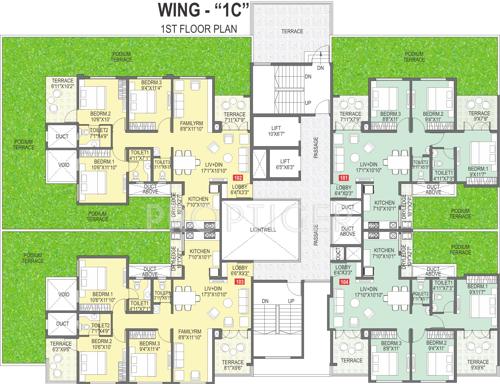 Images for Cluster Plan of Paranjape Abhiruchi Parisar