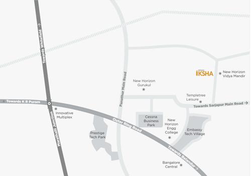 Images for Location Plan of Rohan Iksha iksha Images for Location Plan of Rohan Iksha