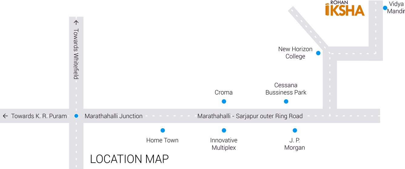  iksha Images for Location Plan of Rohan Iksha