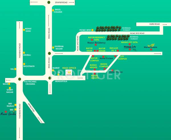 Images for Location Plan of Manas Greens Images for Location Plan of Manas Greens