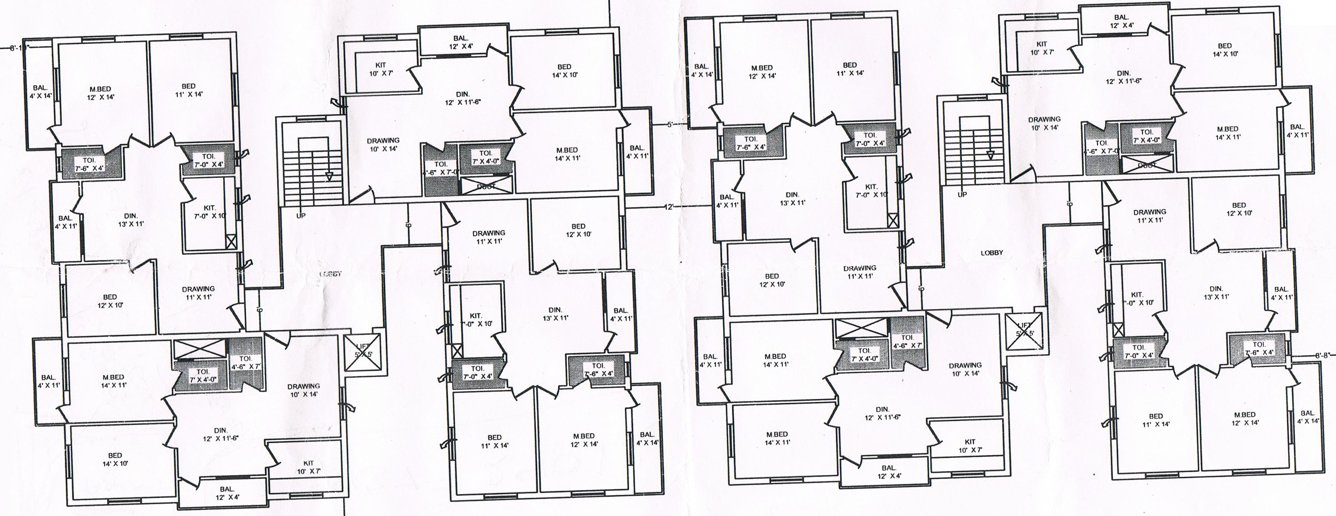 Images for Cluster Plan of Excellent Jaganath Palace