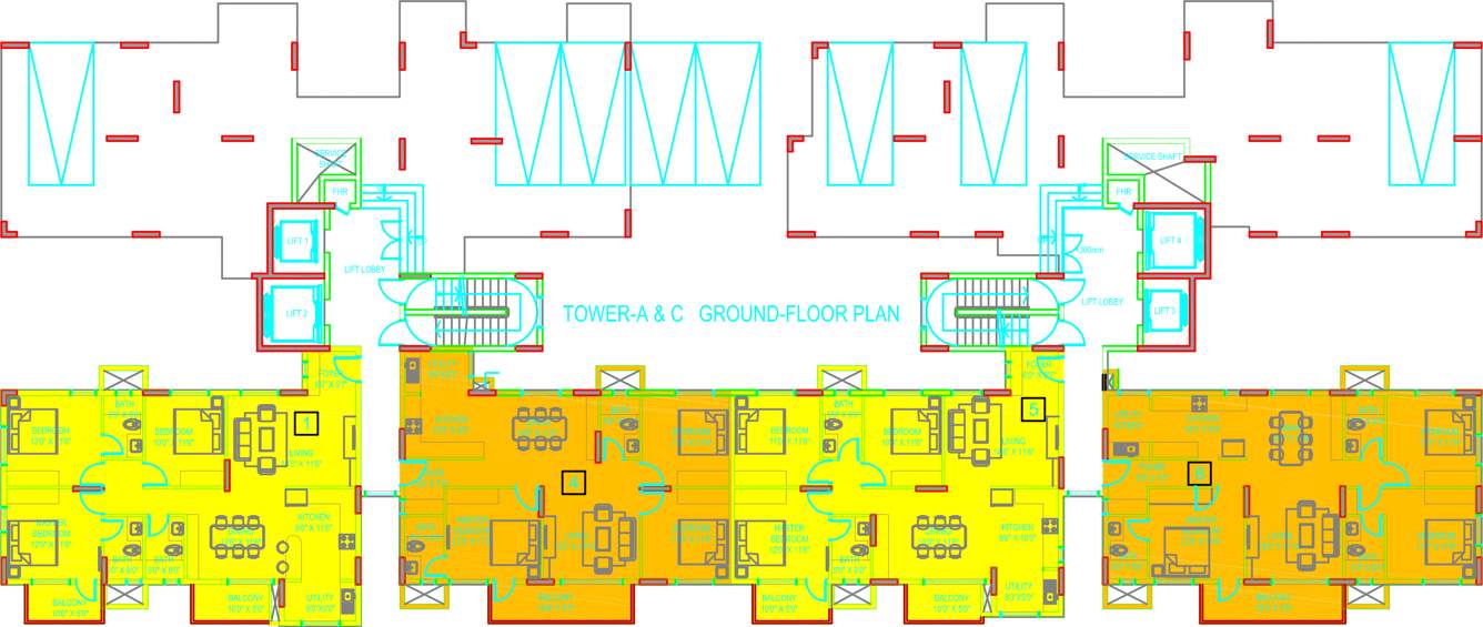 gardenia Images for Cluster Plan of Vaishnavi Gardenia