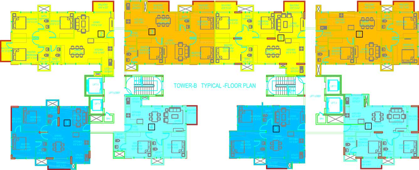 gardenia Images for Cluster Plan of Vaishnavi Gardenia