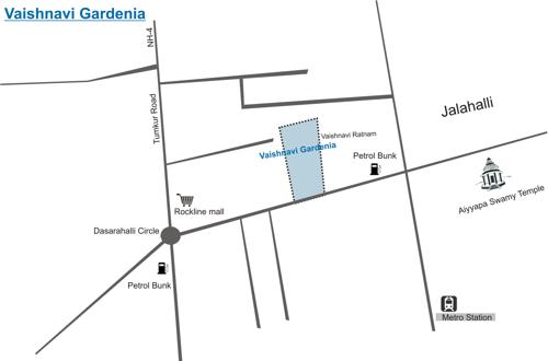 Images for Location Plan of Vaishnavi Gardenia gardenia Images for Location Plan of Vaishnavi Gardenia