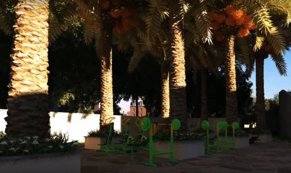 Gymnasium gardenia Gymnasium