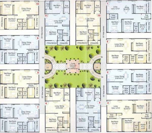 Images for Cluster Plan of Sreemitra Heights Images for Cluster Plan of Sreemitra Heights