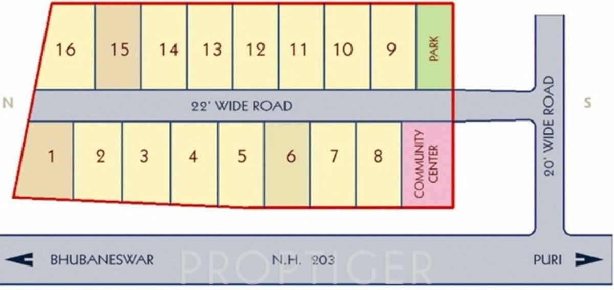 Images for Location Plan of Shraddha White Roses Phase 2
