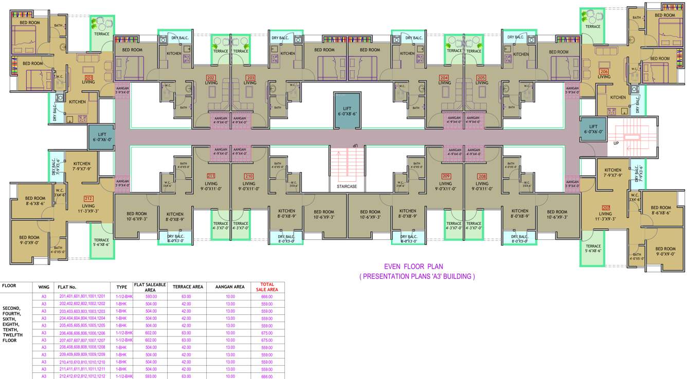  residency Images for Cluster Plan of Mantra Residency
