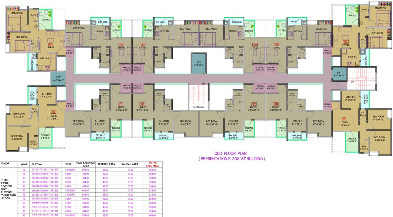  residency Images for Cluster Plan of Mantra Residency