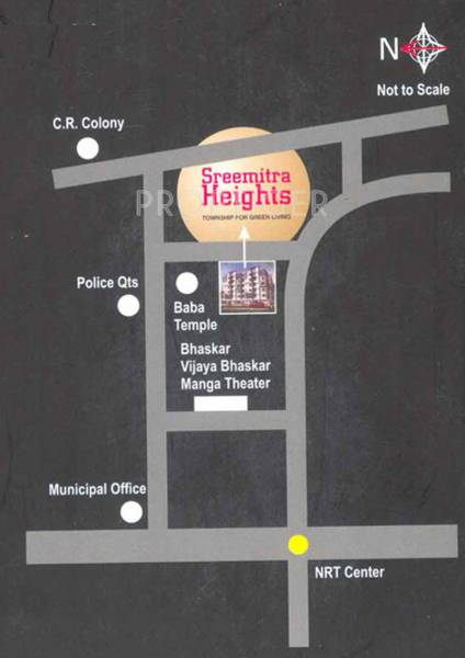 Images for Location Plan of Sreemitra Heights Images for Location Plan of Sreemitra Heights