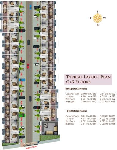 Images for Cluster Plan of Suparas Kalmia Floors Images for Cluster Plan of Suparas Kalmia Floors