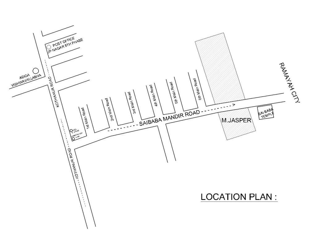 jasper Images for Location Plan of Mahaveer Jasper