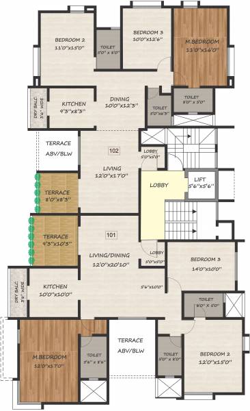 Images for Cluster Plan of Pandit Vasantleela Images for Cluster Plan of Pandit Vasantleela