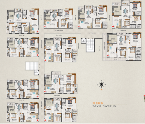Tower 3 Typical Cluster Plan the-nest Tower 3 Typical Cluster Plan