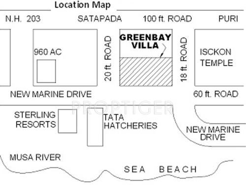 Images for Location Plan of Shraddha Greenbay Villa Images for Location Plan of Shraddha Greenbay Villa