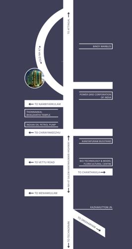  highlands Images for Location Plan of Sowparnika Highlands