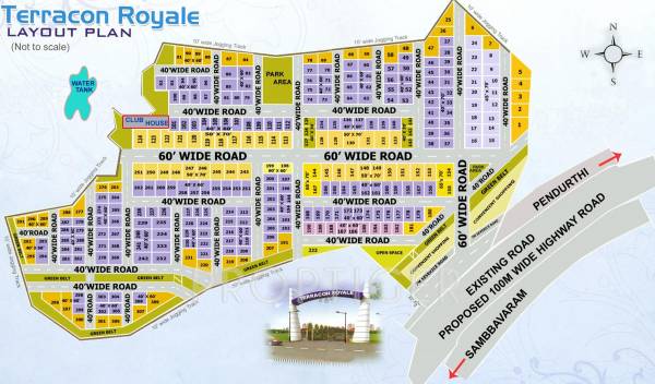 Layout Plan terracon-projects royale Layout Plan