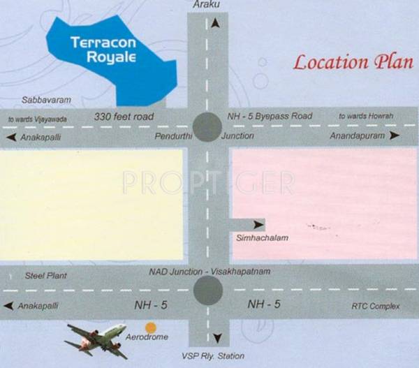 Location Plan terracon-projects royale Location Plan