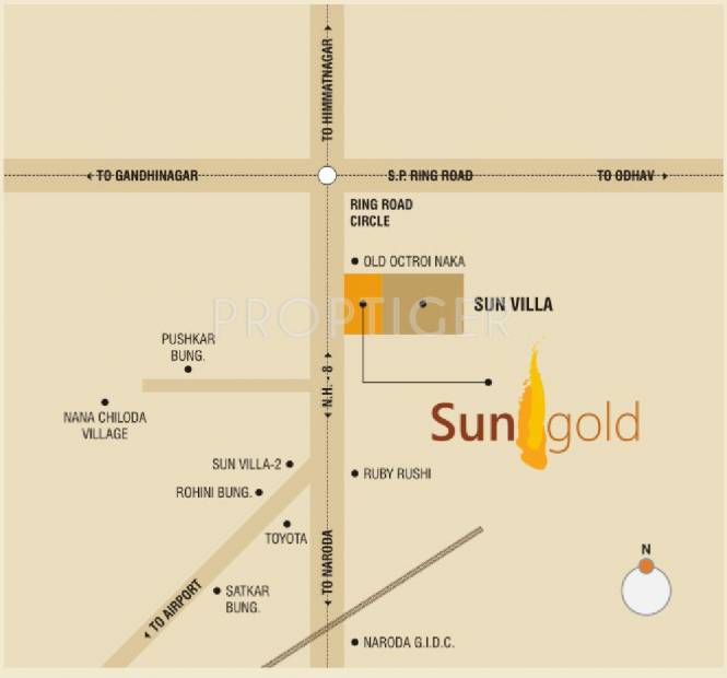 Images for Location Plan of Savaliya Sun Gold