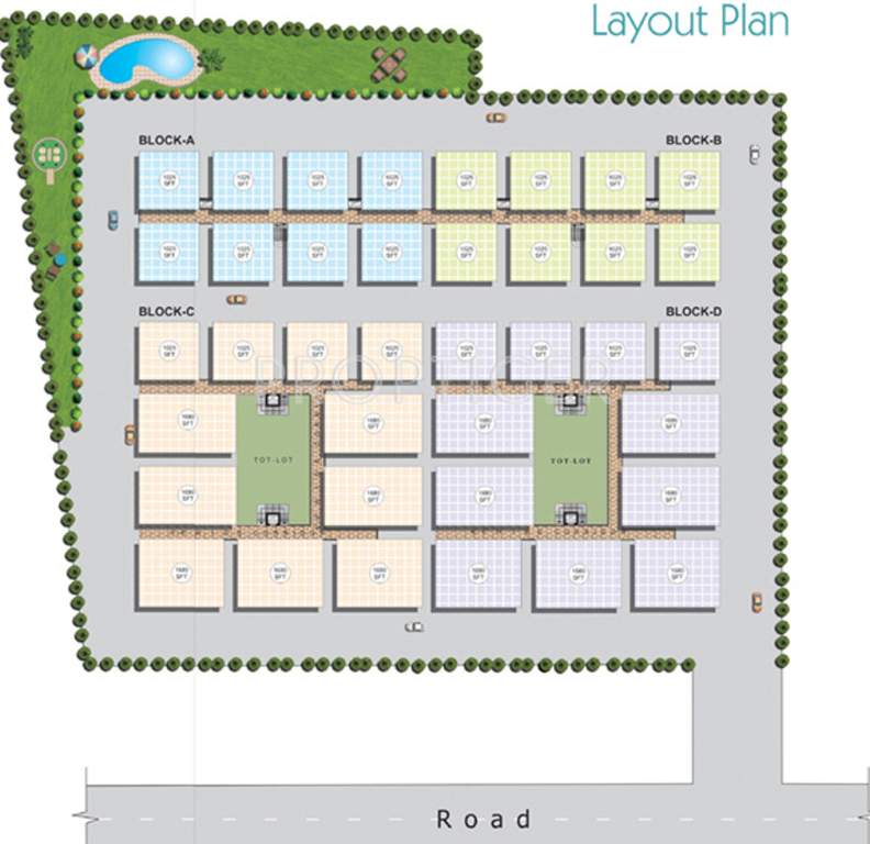  nulife Images for Layout Plan of Navya NuLife